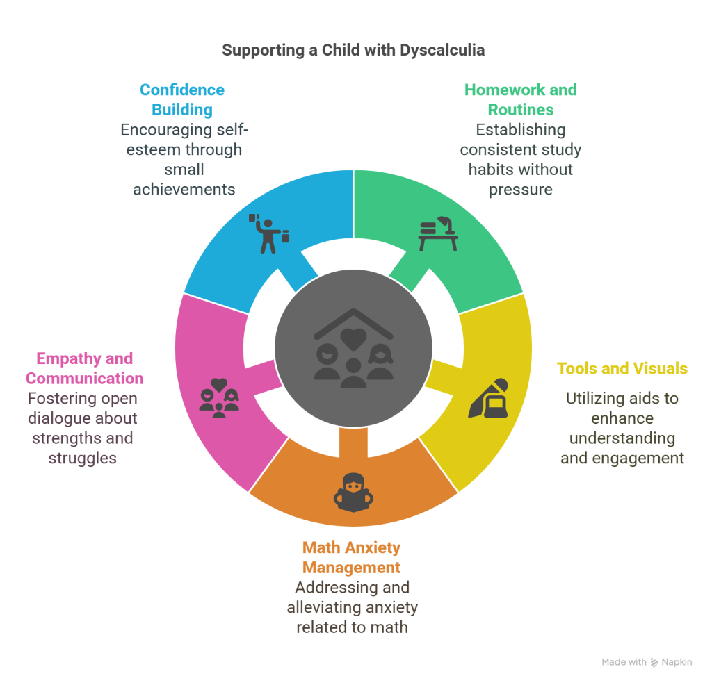 Supporting a Child with Dyscalculia at Home - visual selection