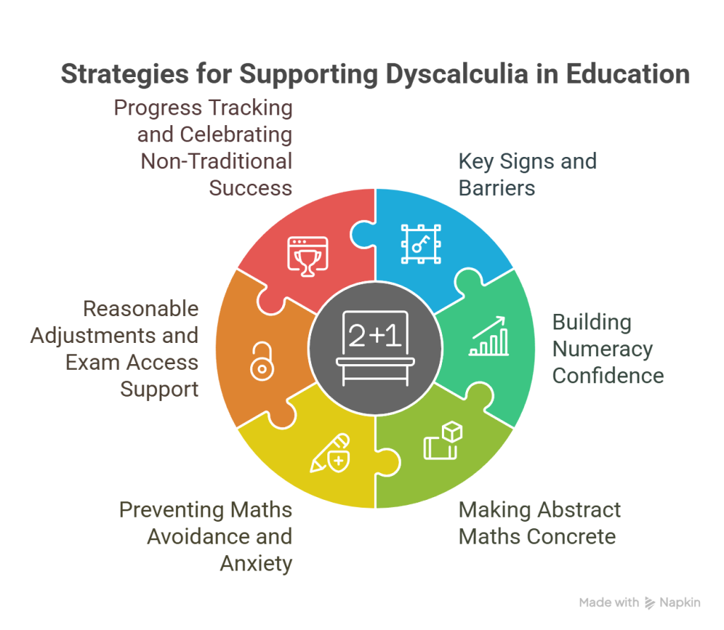 Supporting a Teen with Dyscalculia at School - visual selection