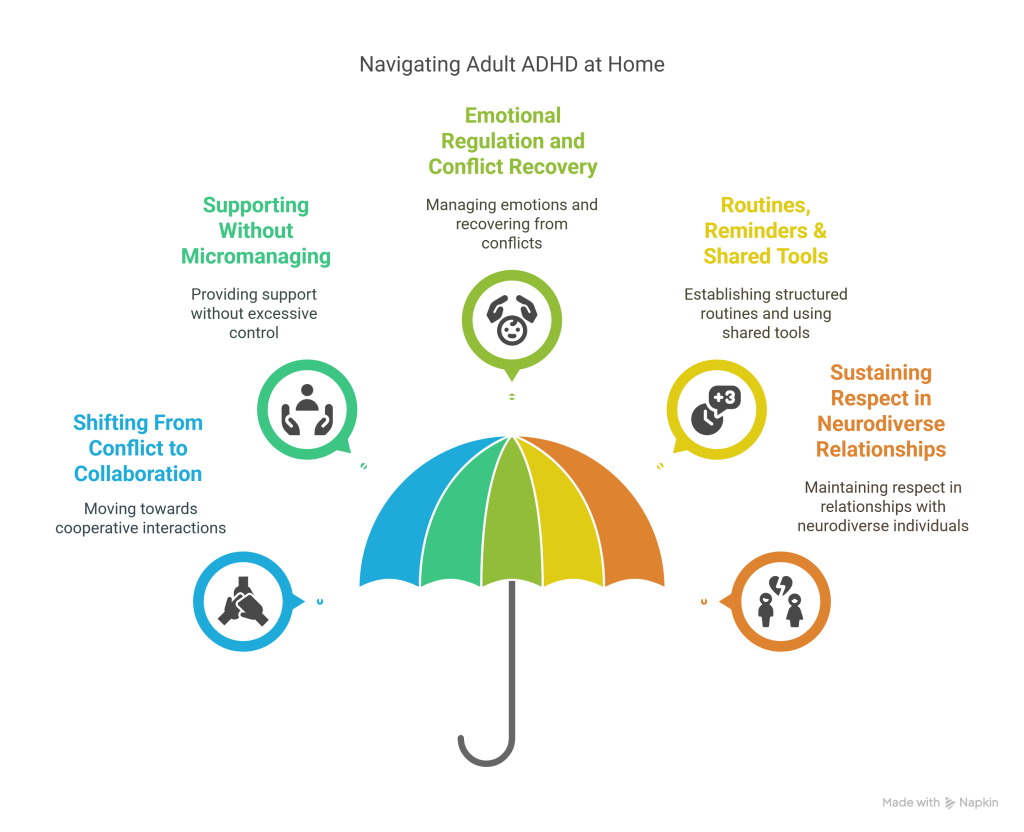 Supporting an Adult with ADHD at Home - visual selection