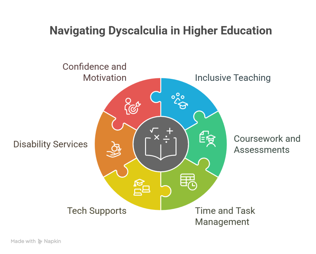 Supporting an Adult with Dyscalculia In further Education - visual selection