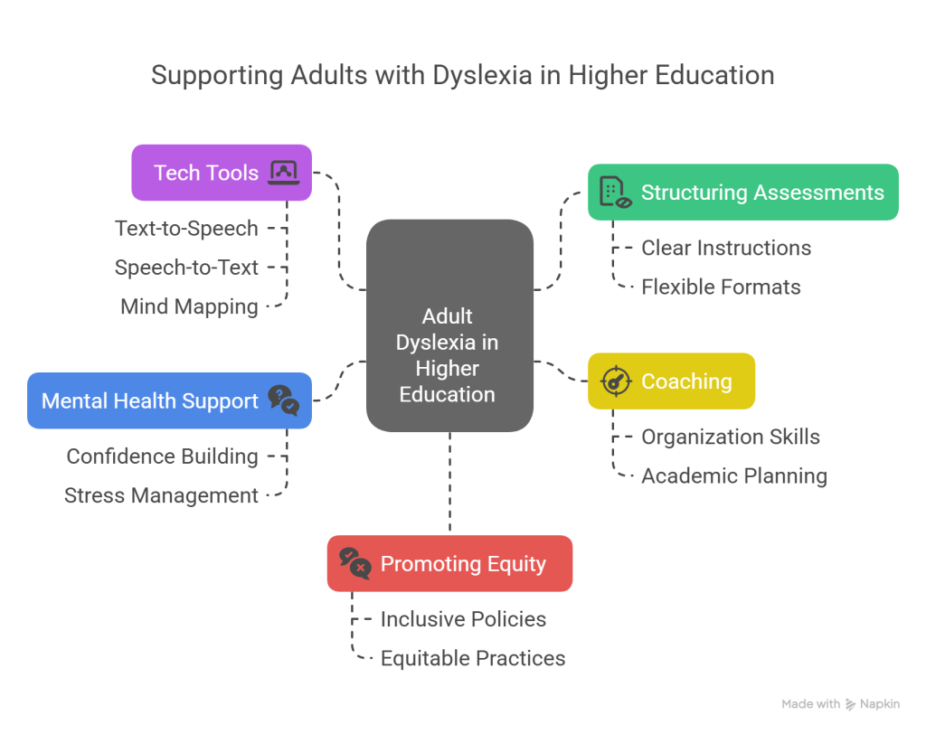 Supporting an Adult with Dyslexia in further education - visual selection
