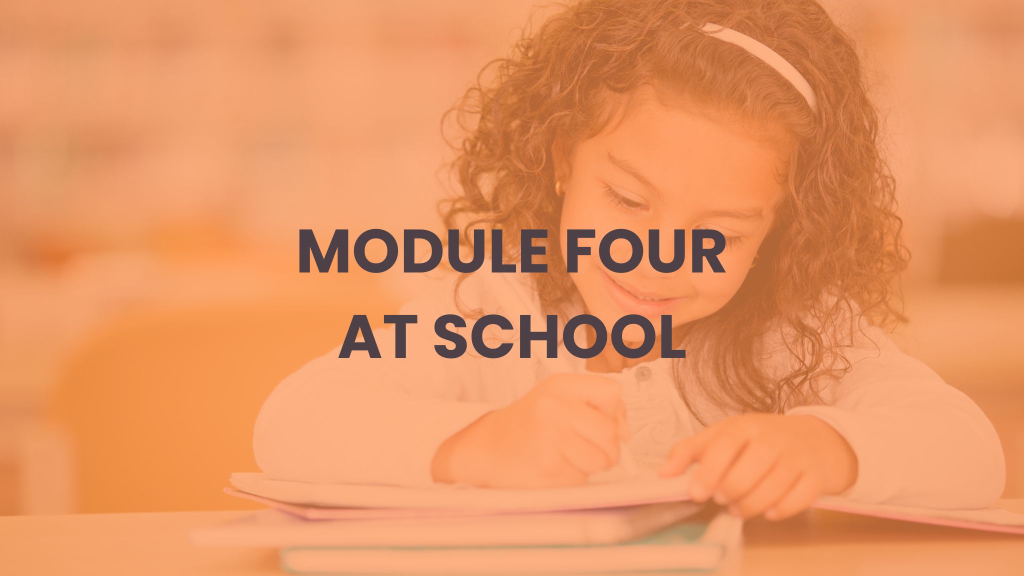 MODULE FOUR AT SCHOOL Pic