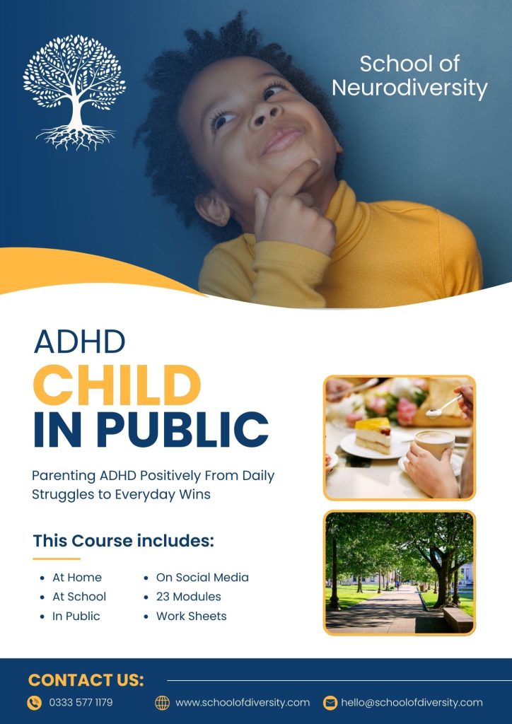School of Neurodiversity - ADHD Child In Public
