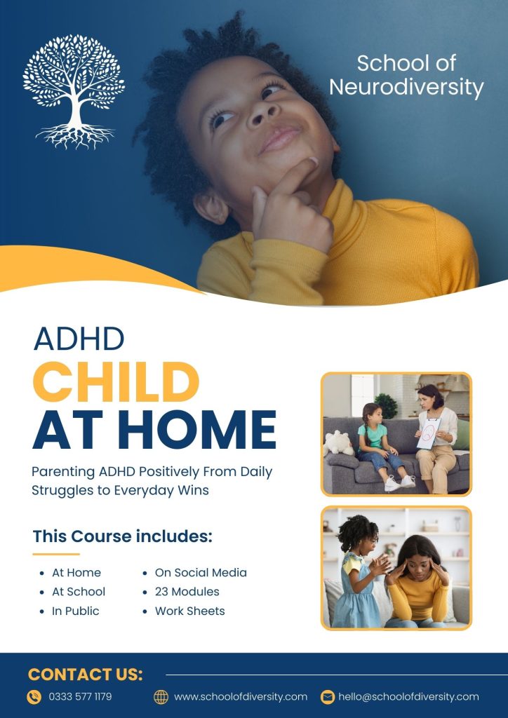 School of Neurodiversity - ADHD Child at Home