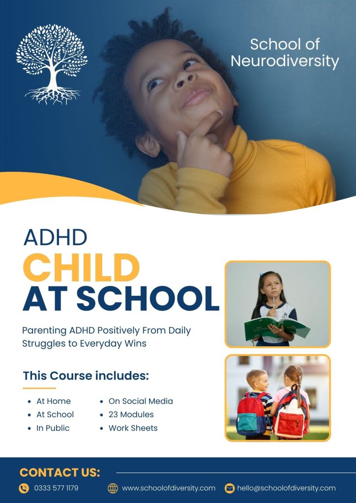 School of Neurodiversity - ADHD Child at School
