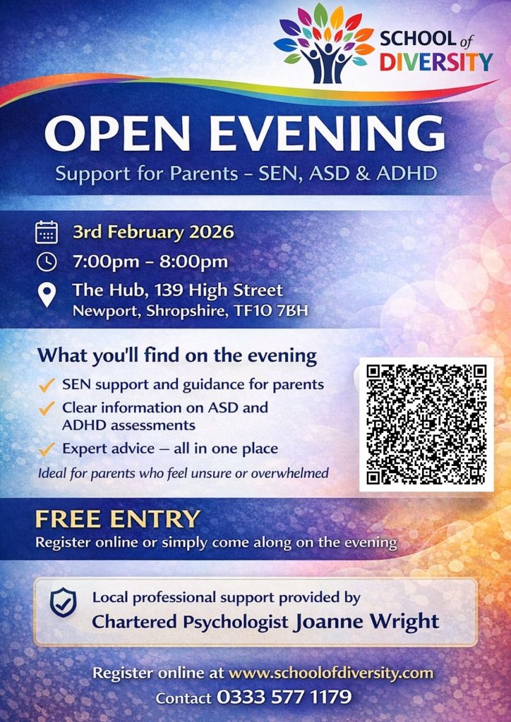 Flyer For Open Evening