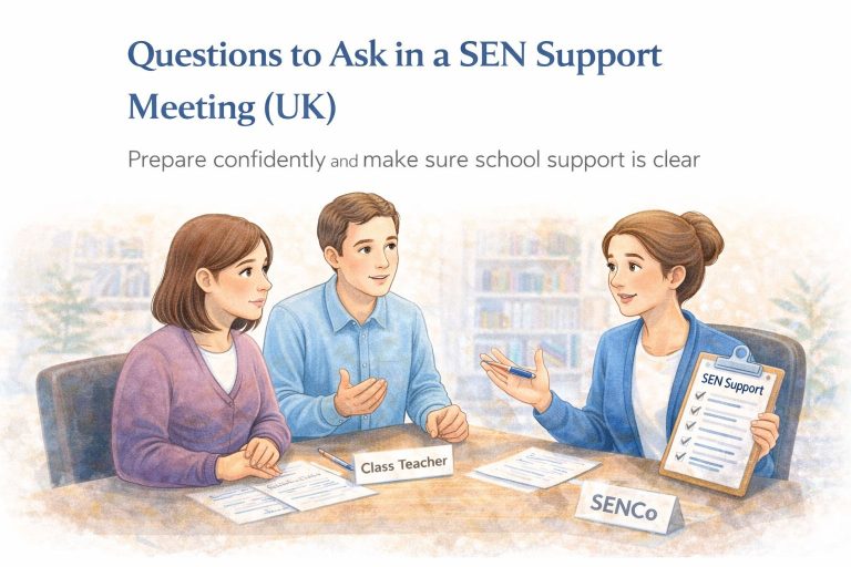 Questions to Ask in a SEN Support Meeting (Parents’ Guide )